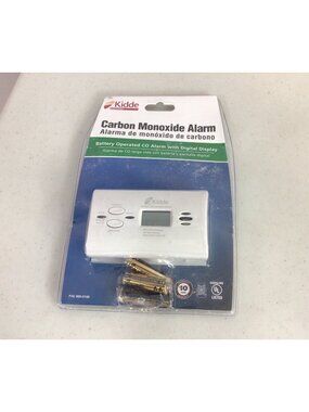 Kidde Carbon Monoxide Alarm Battery Powered New